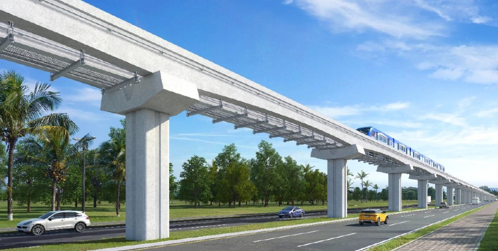 지난해 현대건설이 수주한 파나마 메트로 3호선 프로젝트 조감도 / 사진=현대건설