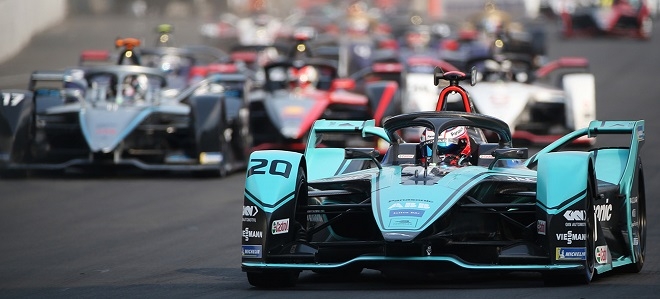 파나소닉·재규어 미치 에반스, 포뮬러E 4R 우승