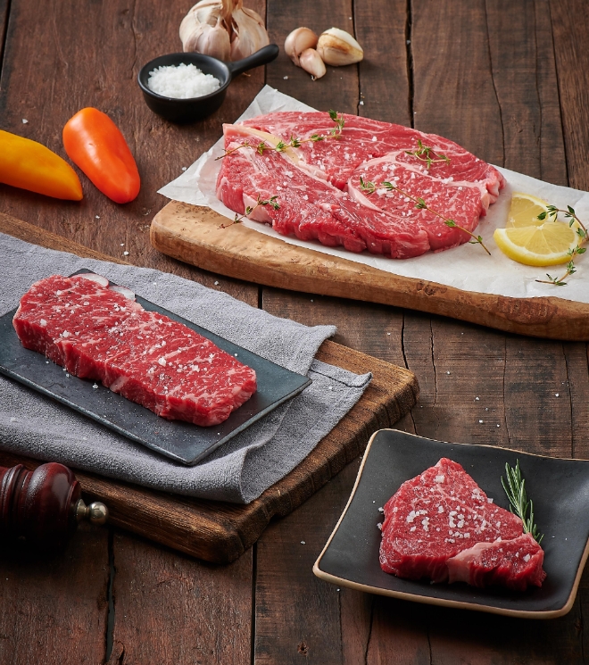 롯데마트는 20일부터 26일까지 전국 모든 점포에서 ‘지리산 순우한 한우’와 ‘강원한우’ 전 품목을 엘포인트(L.POINT) 회원 대상으로 최대 30% 할인된 가격에 선보인다. /사진=롯데그룹.