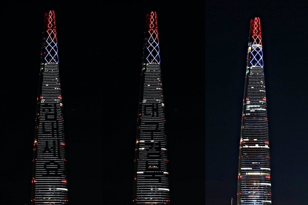 롯데월드타워 건물 외벽 이미지. /사진제공=롯데물산