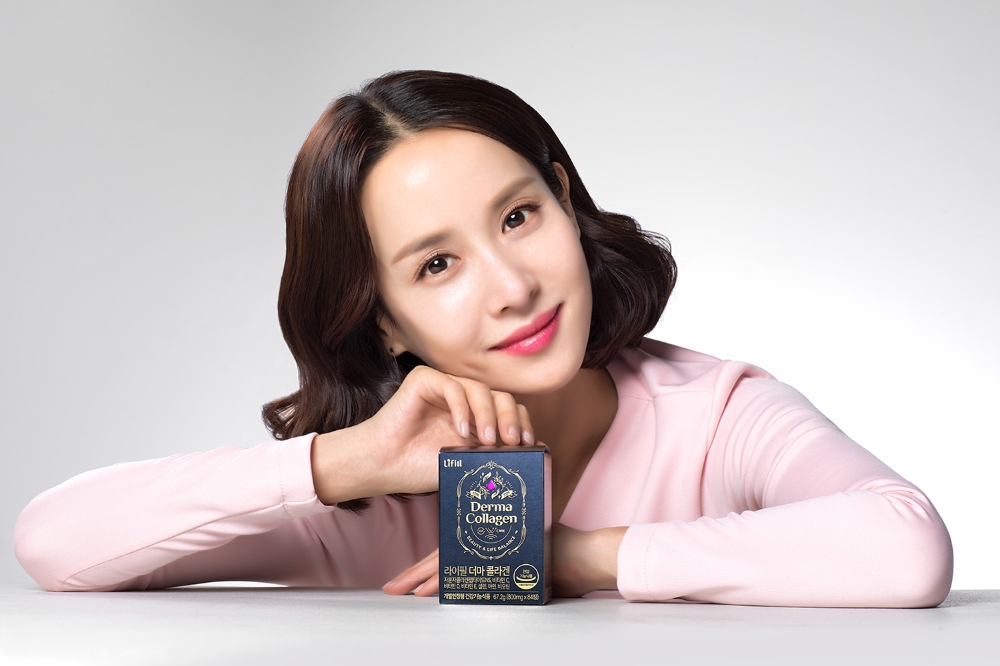 라이필 더마 콜라겐 모델 배우 조여정. /사진제공=농심