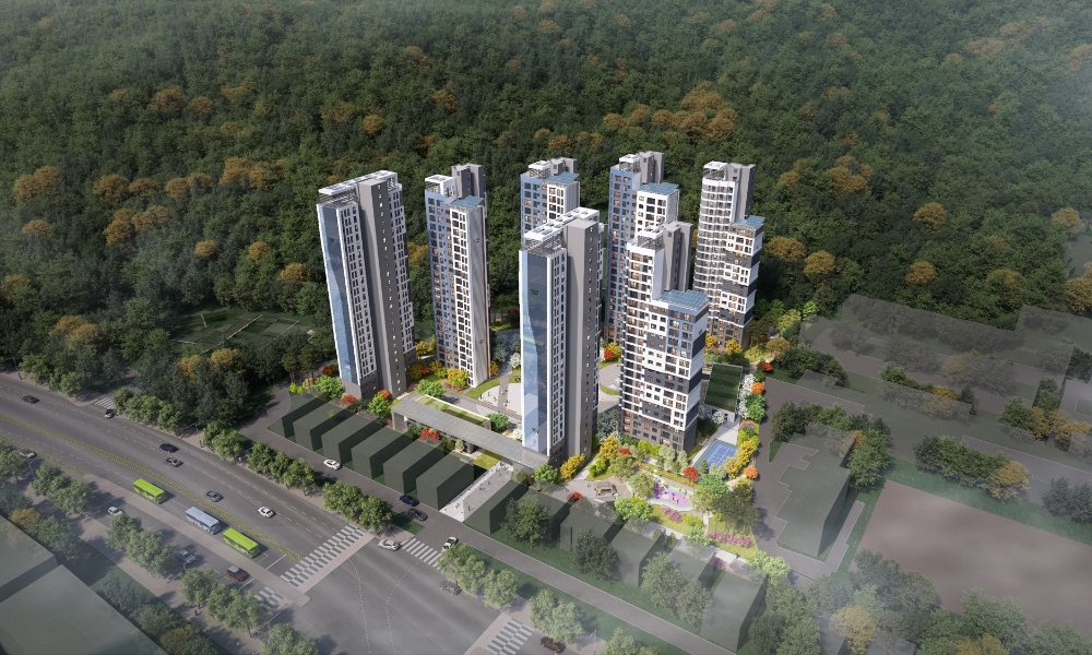 인천 효성새사미 주택재건축정비사업 조감 / 사진=금호산업