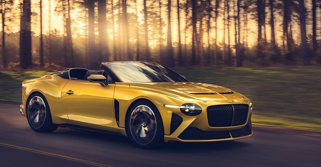 벤틀리 바칼라, 친환경 콘셉 구현한 오픈카…전세계 12대 한정 판매