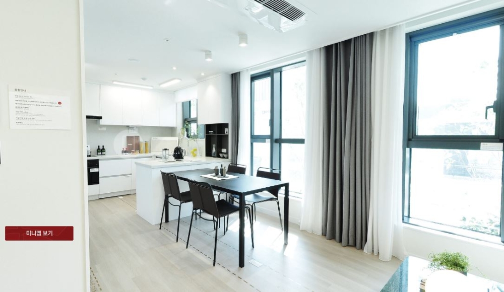 힐스테이트 송도 더스카이 모델하우스 정경 / 사진=힐스테이트 송도 더스카이 홈페이지