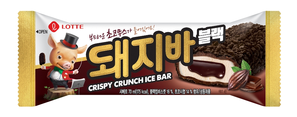 돼지바 블랙. /사진제공=롯데푸드