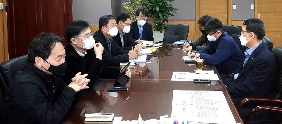 금융위원회는 은성수 금융위원장 주재로 22일 상황점검회의를 개최했다. / 사진= 금융위원회(2020.03.22)