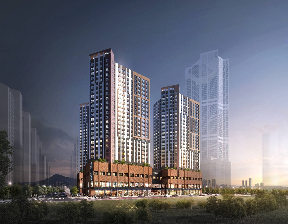 빌리브 센트로 조감도