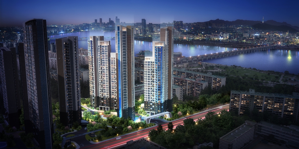 르엘 신반포 조감도. 사진=롯데건설