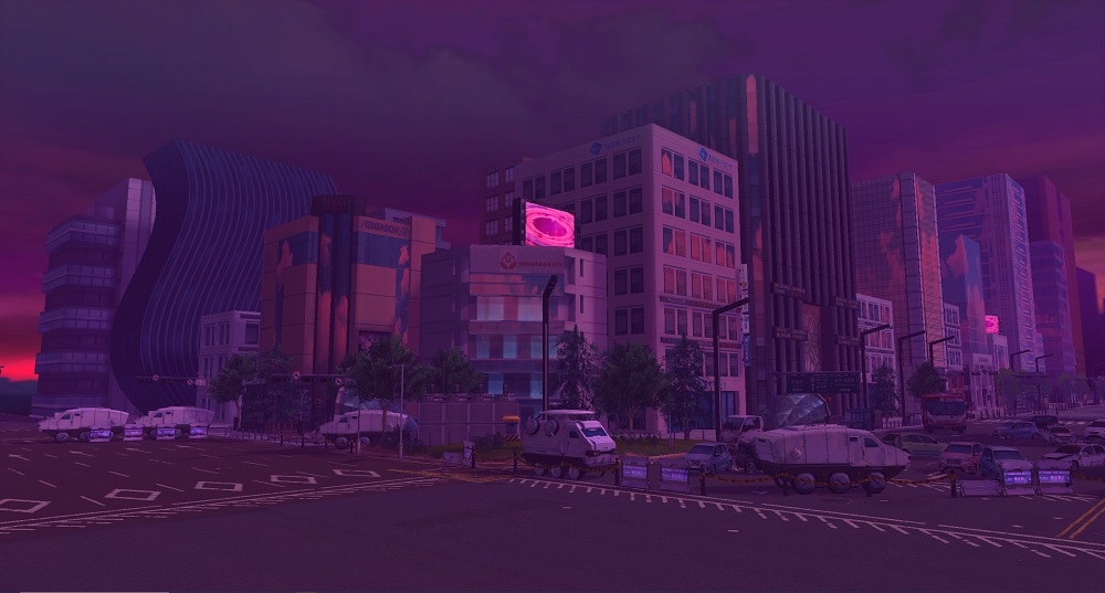 안개에 잠긴 강남 던전 모습/사진=넥슨