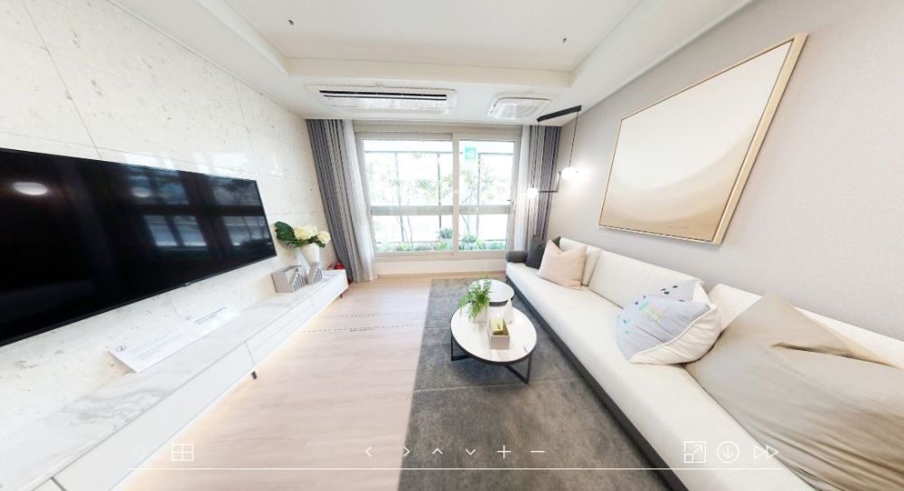 수원 영통자이 사이버 견본주택 정경