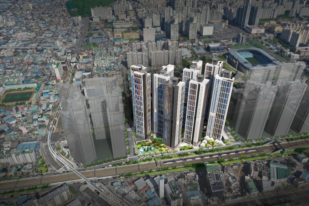 힐스테이트 대구역 오페라 조감도 / 사진=현대건설