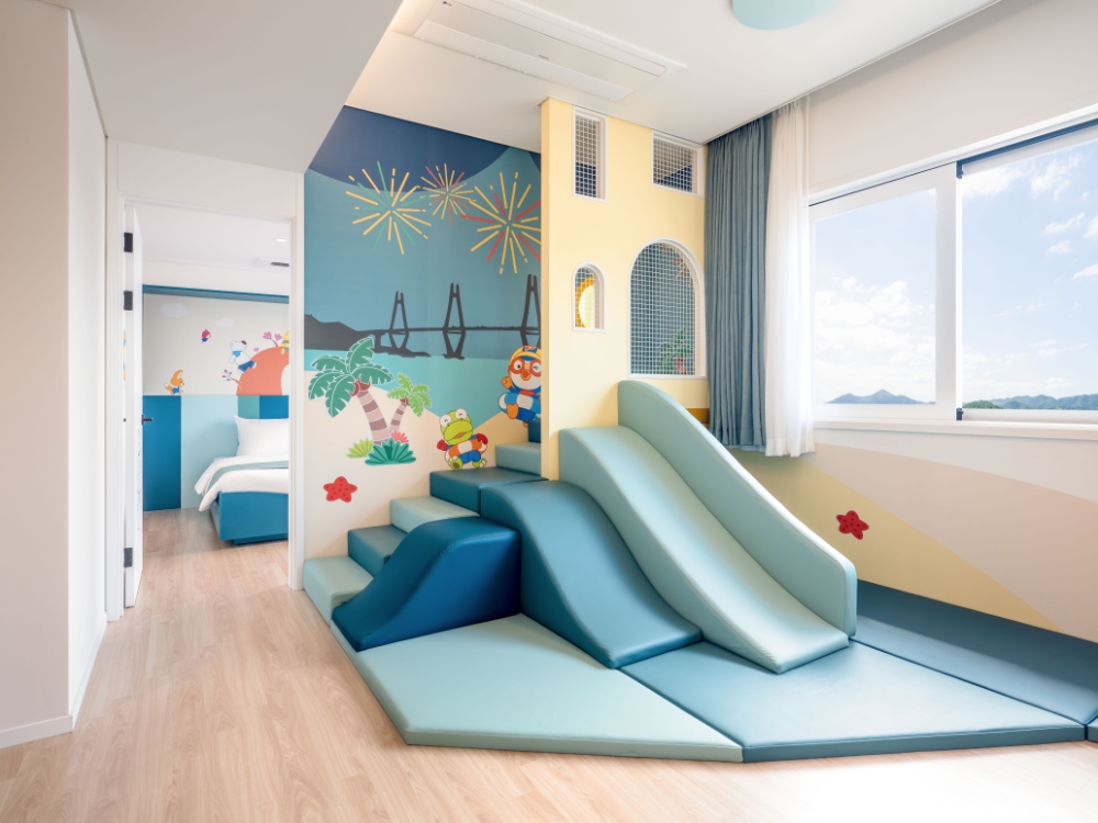 한화리조트 뽀로로 객실/사진=한화호텔앤드리조트