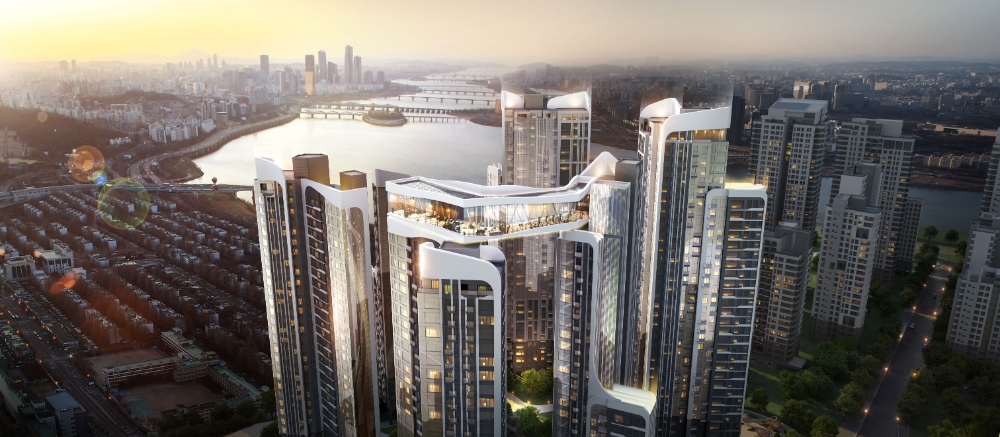 아크로 하이드원 조감도