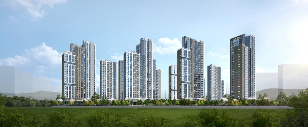 양주 옥정신도시 한신더휴 조감도