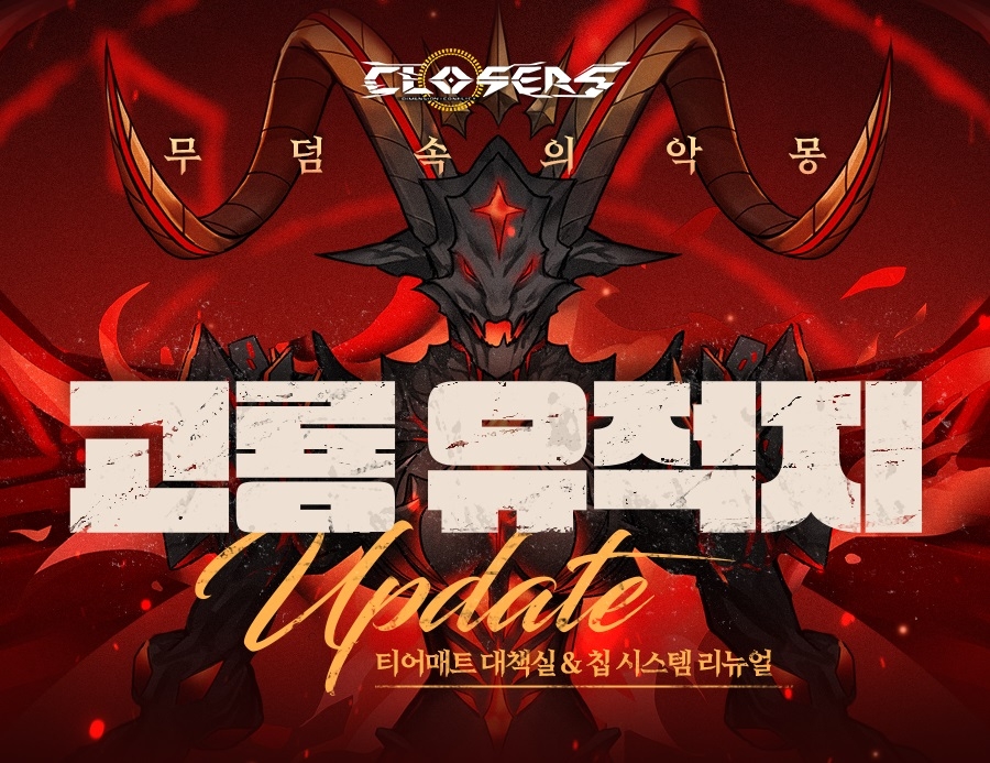 넥슨 클로저스의 고룡 유적지 추가 홍보물/사진=넥슨