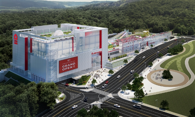 한샘 디자인파크 기흥점이 입점하는 리빙파워센터 조감도. / 사진 = 한샘