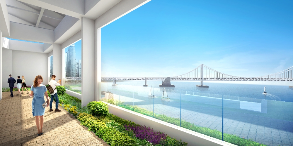 해링턴 타워 광안 디오션 루프탑 가든