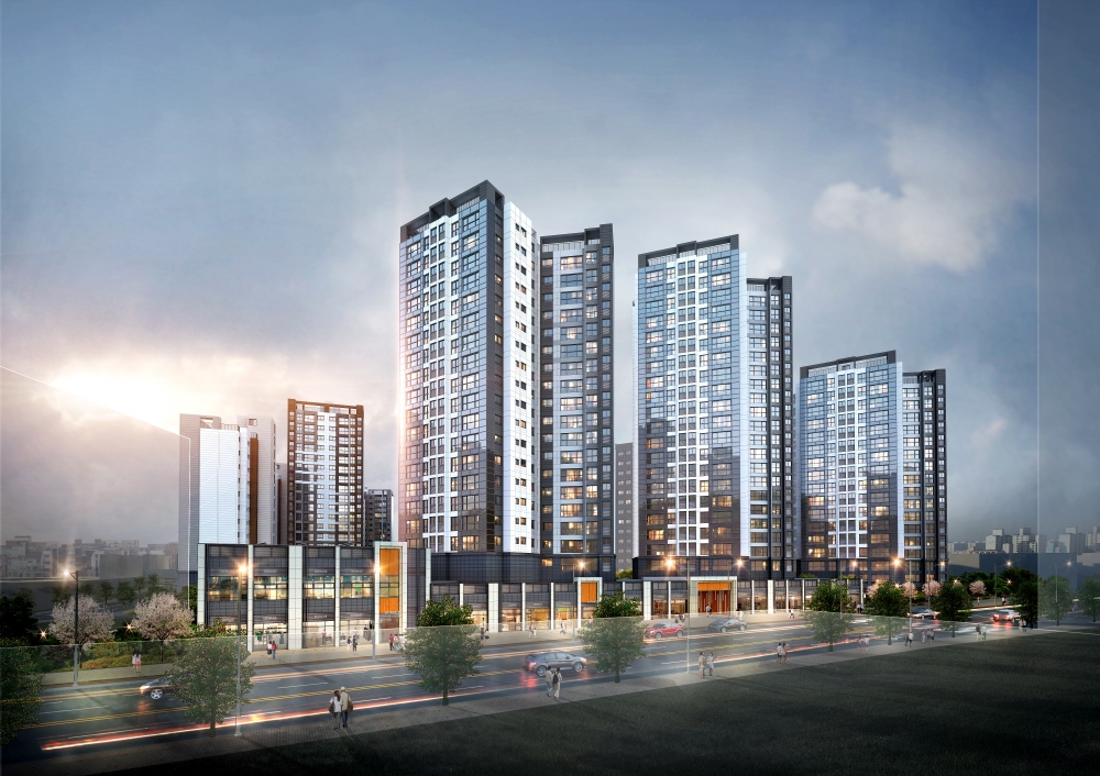 래미안 엘리니티 투시도