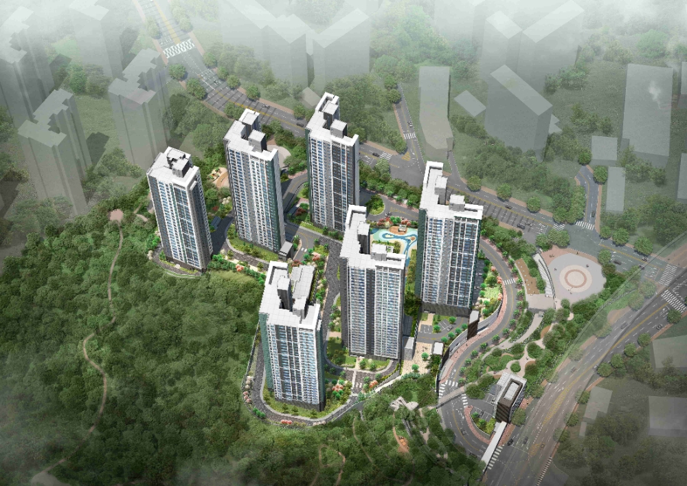 기흥 푸르지오 포레파크 조감도