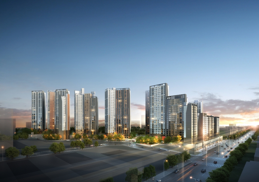 청라힐스자이 투시도