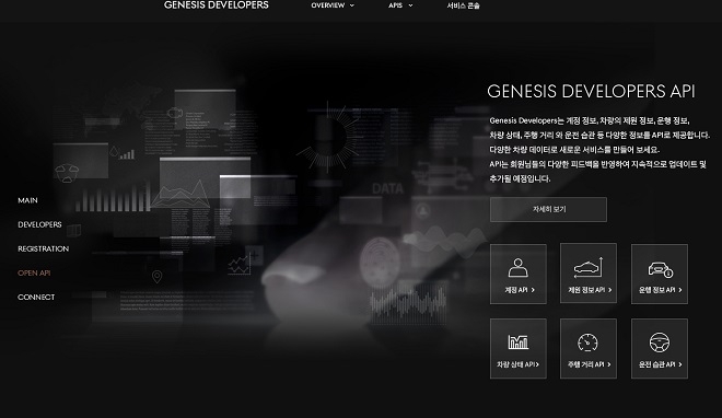 제네시스도 차량 데이터 개방…'커넥티드카' 강화