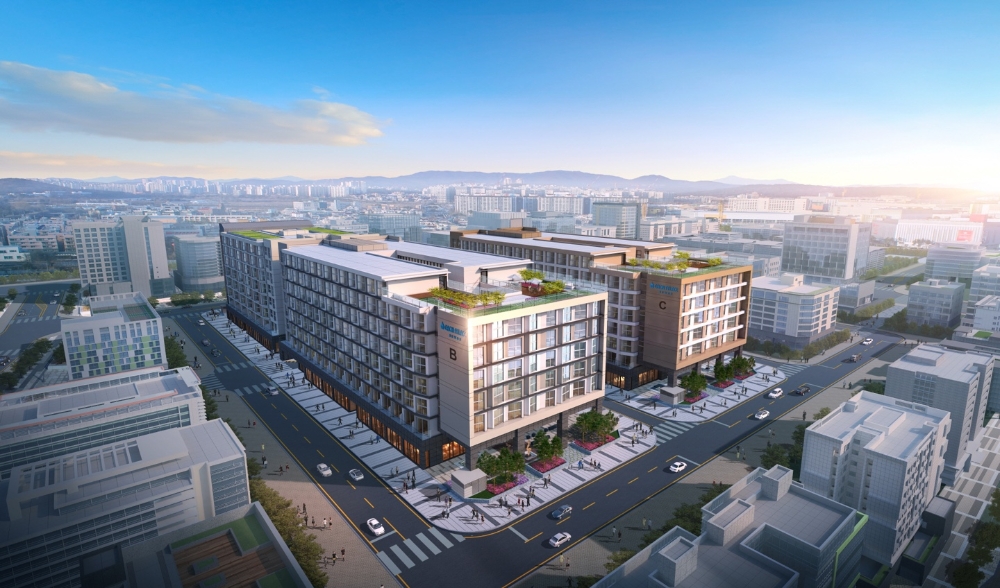 수원역 가온팰리스 투시도