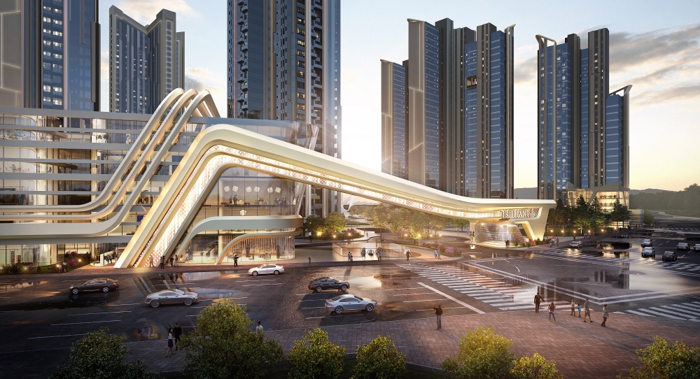 트릴리언트 반포 문주 투시도