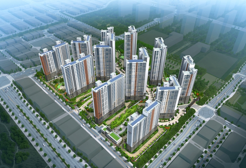 당진 수청2지구 호반써밋 시그니처 조감도