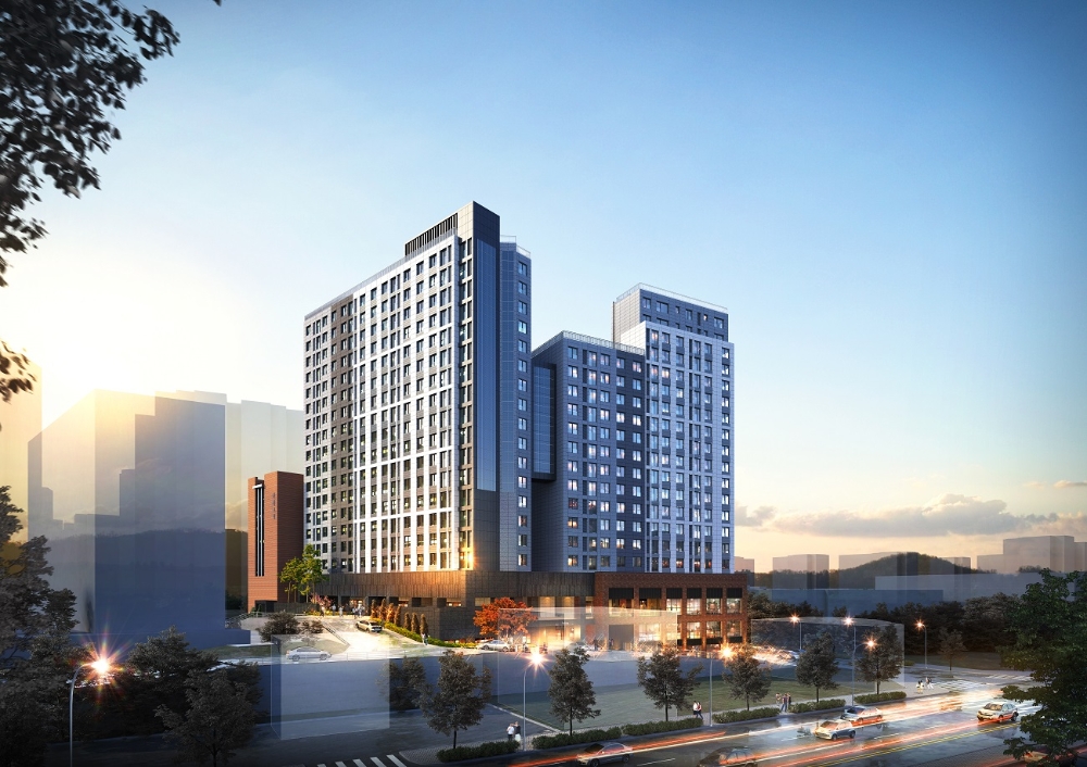 아현 푸르지오 클라시티 투시도