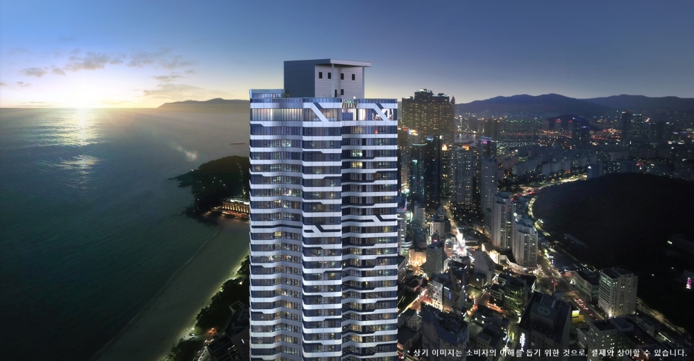 빌리브 패러그라프 해운대 투시도