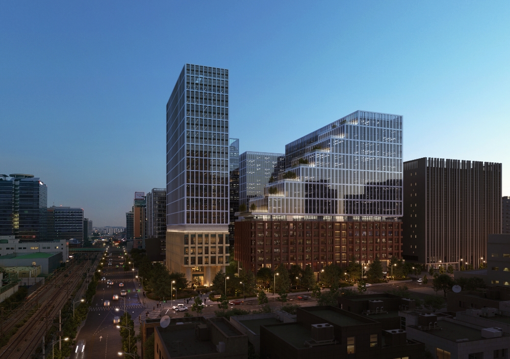 현대지식산업센터 가산 퍼블릭 조감도