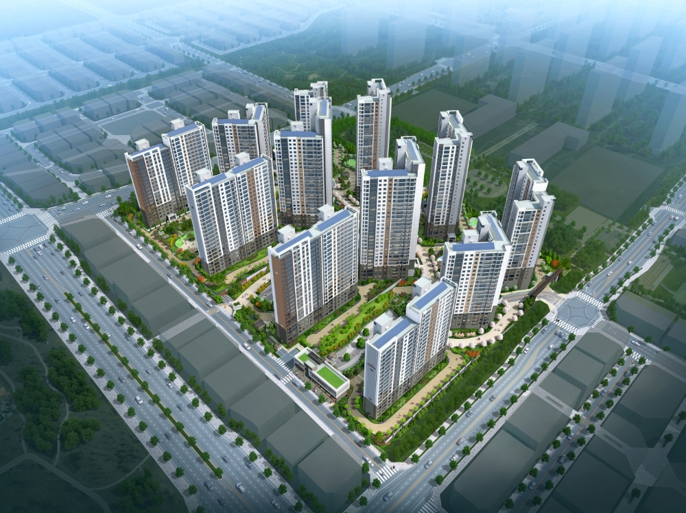 당진 수청2지구 호반써밋 시그니처 조감도