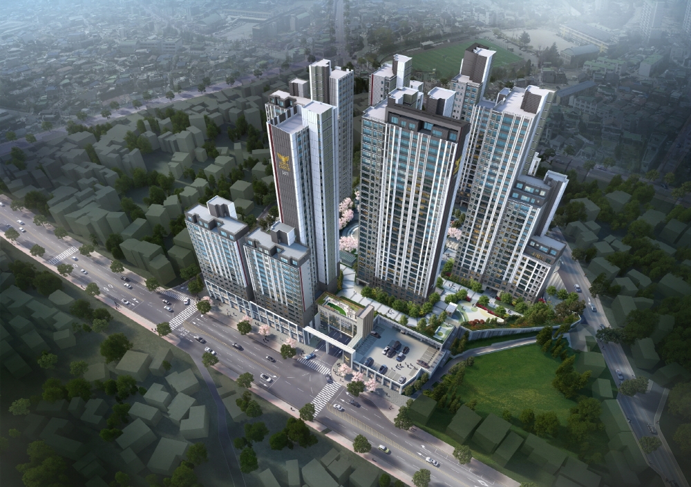 속초 롯데캐슬 인더스카이 분양조감도