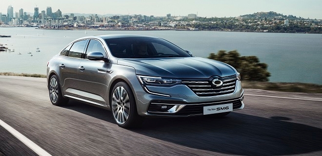 르노삼성 SM6 페이스리프트.