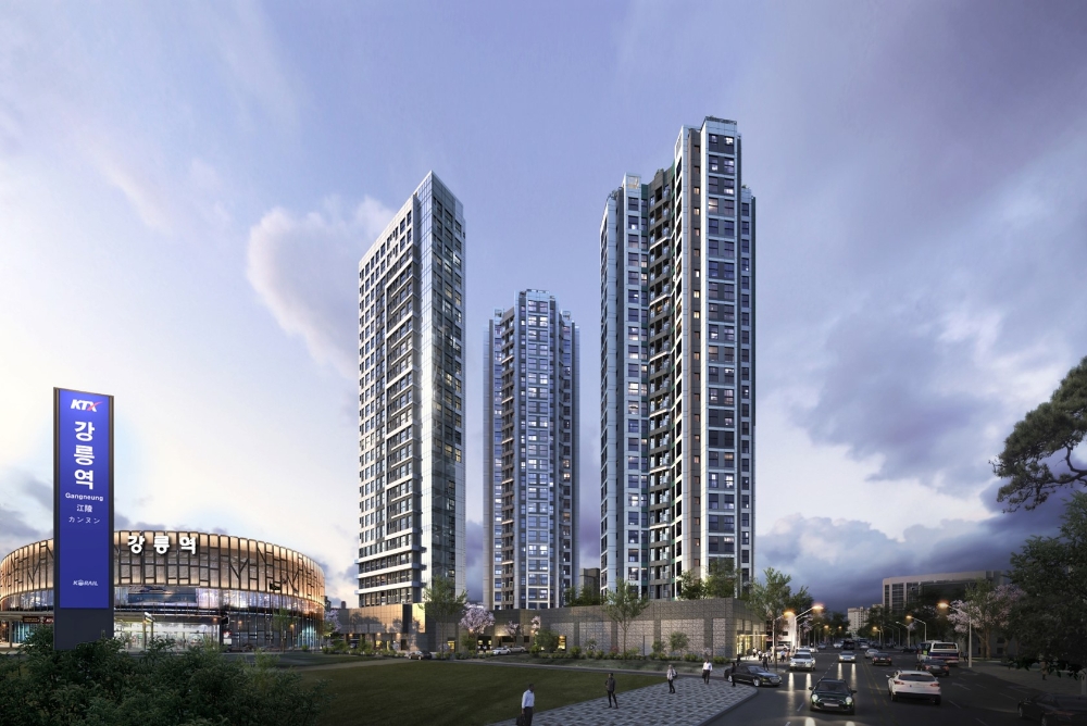 KTX강릉역 동도센트리움 투시도