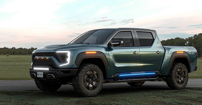 니콜라 수소 픽업트럭 콘셉트 '배저'. 사진=니콜라.