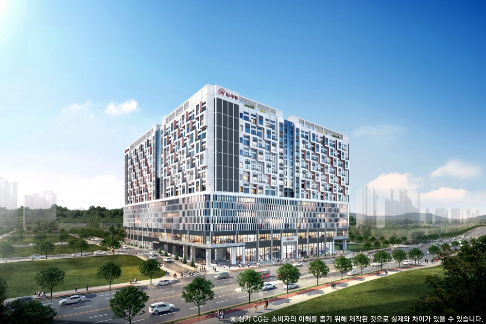 힐스테이트 지금 디포레 투시도