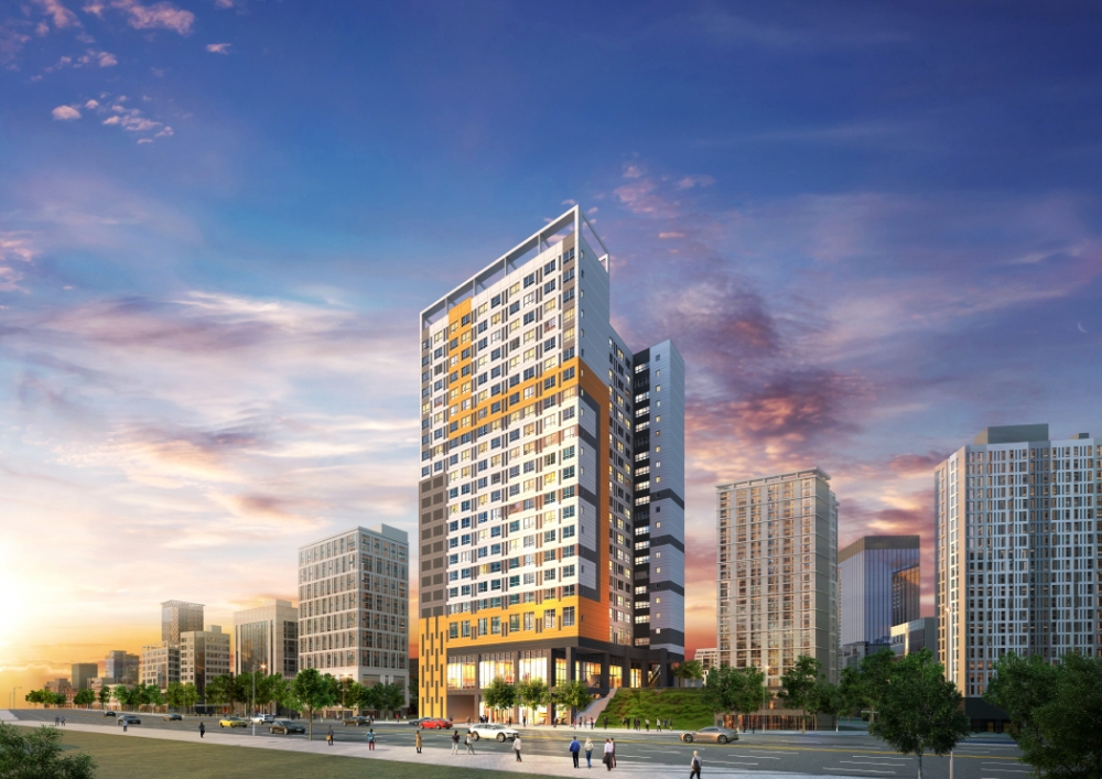 구로 예미지 어반코어 투시도