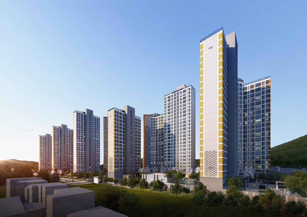 e편한세상 창원 파크센트럴 투시도