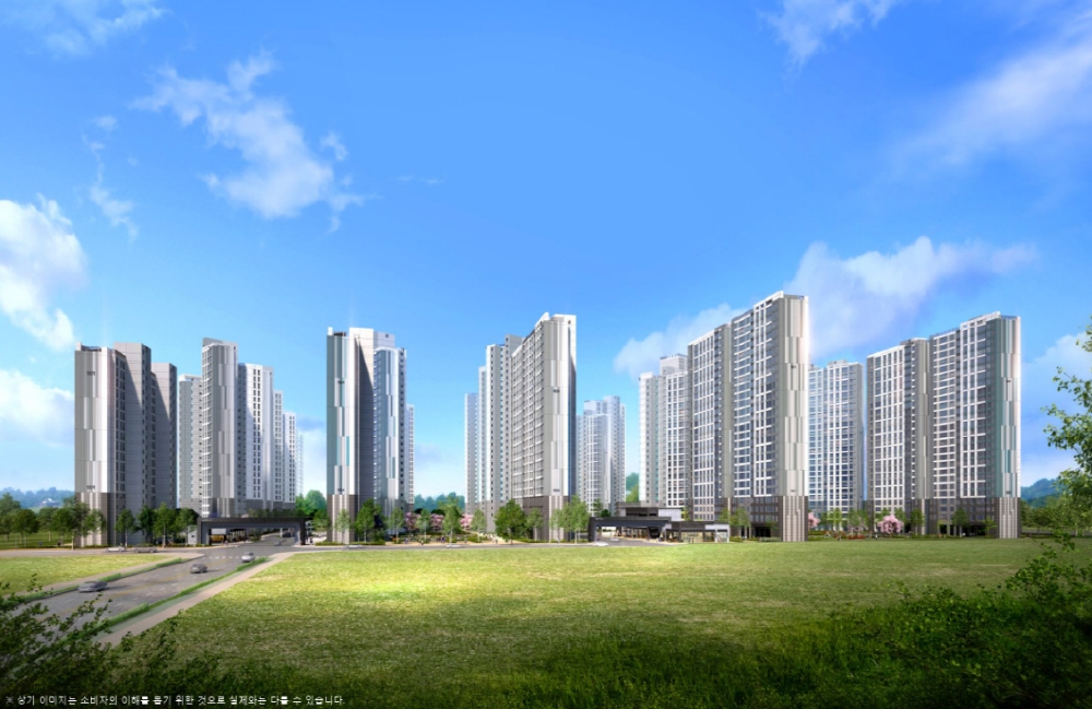 파주 운정신도시 제일풍경채 투시도