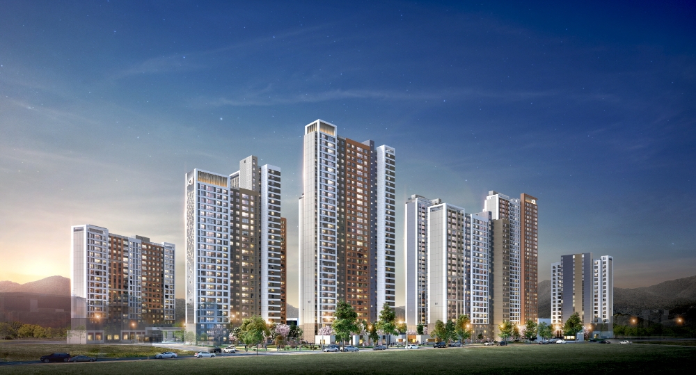 서대구센트럴자이 투시도