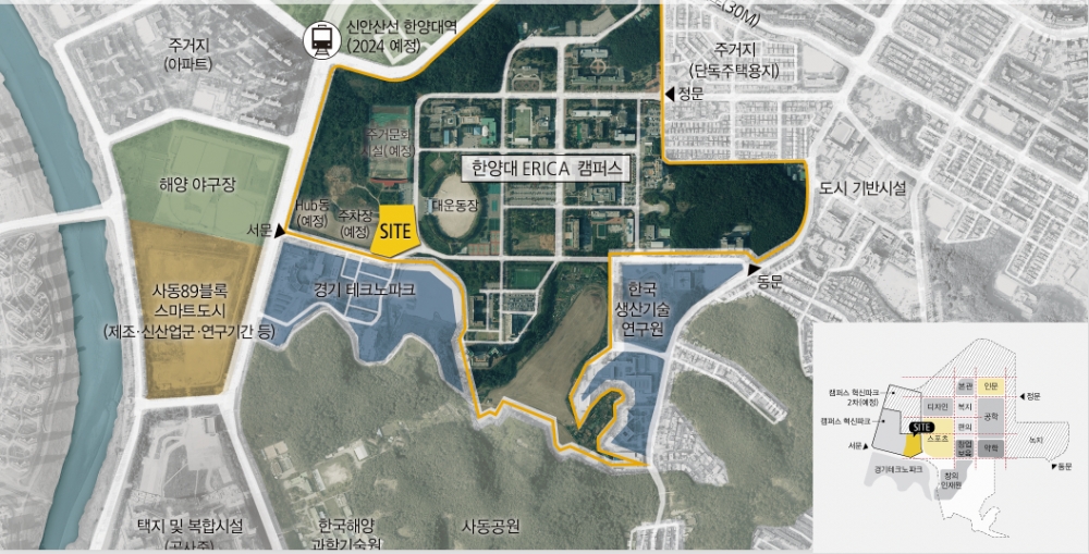 카카오의 데이터센터 설립 예정 부지 지도/사진=카카오