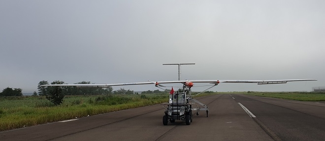 한국항공우주연구원 EAV-3. 사진=LG화학.