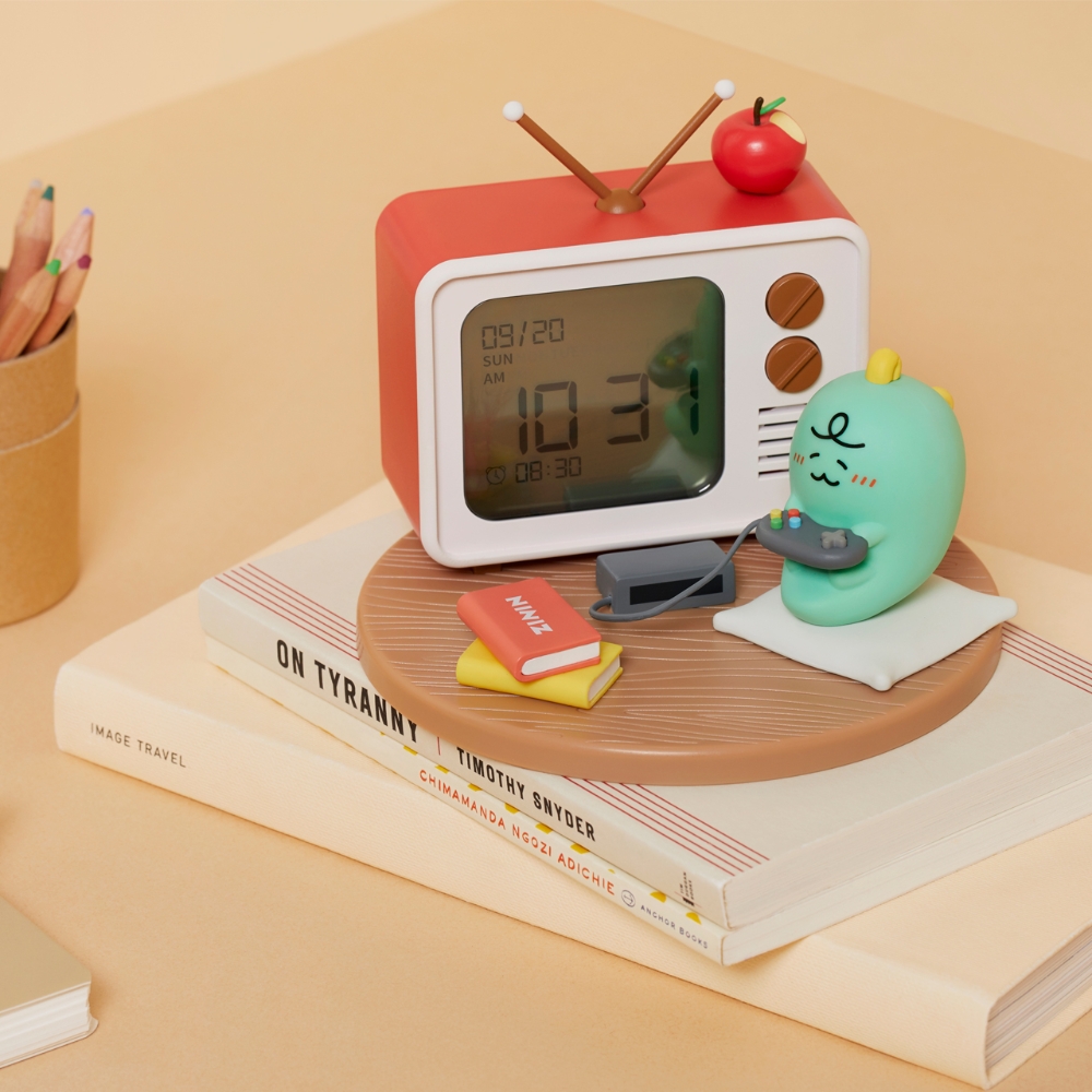 죠르디 탁상시계 모습/사진=카카오프렌즈