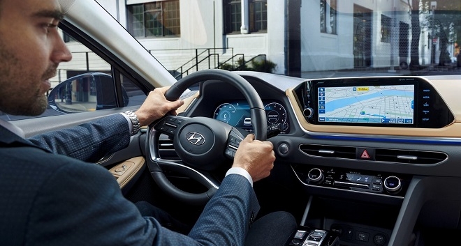 현대 쏘나타 내비게이션, JD파워 소비자 만족도 중대형차 1위