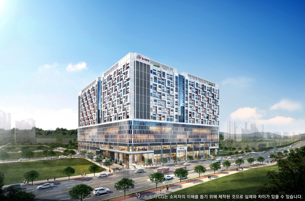 힐스테이트 지금 디포레 주경투시도