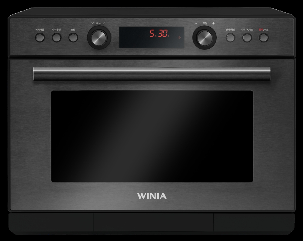 위니아딤채가 국내 최초로 2방향 스팀 분사 기능을 적용한 '위니아 34L 스팀 오븐'을 출시한다고 밝혔다./사진=위니아딤채