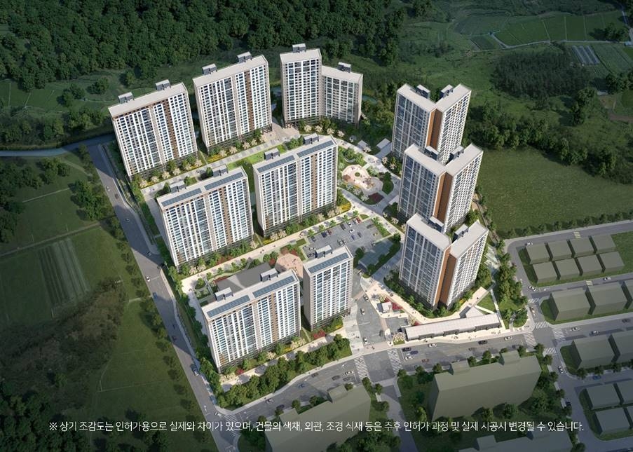 태장 대원칸타빌 조감도