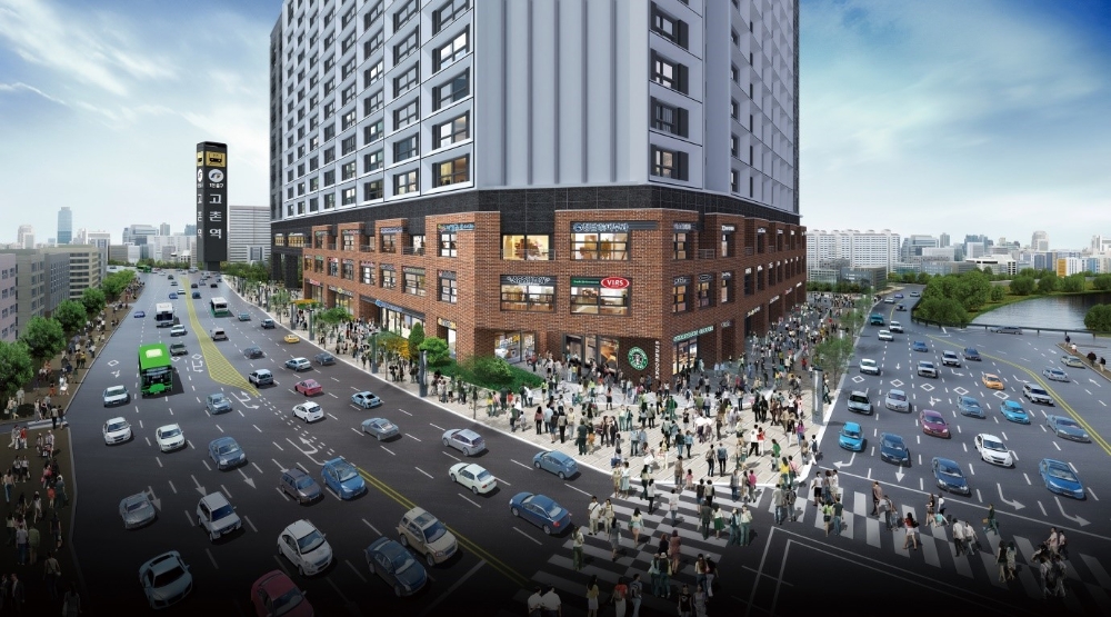 김포고촌 G1 헤센스마트 단지 투시도