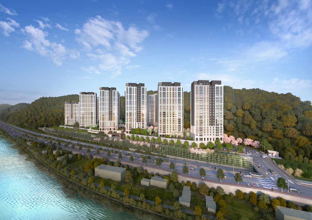 e편한세상 순천 어반타워 투시도 / 사진=대림산업